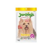 JerHigh Chicken All Life Stages Dog Treats, Free from by-Products & Gluten, Banana (Stick, 3 X 70g, Sold by DogsNCats)
